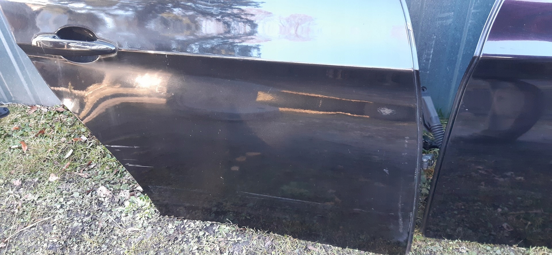 DRZWI PRAWY TYŁ BMW E90 SEDAN BLACK SAPPHIRE Producent części BMW OE