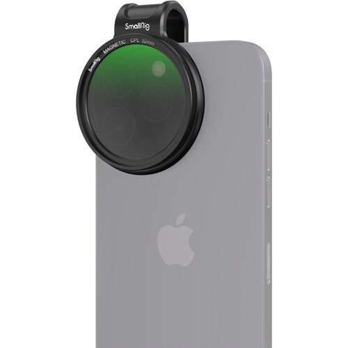 Filtr CPL Smallrig z adapterem filtra 52 mm L830 Kod producenta 4389