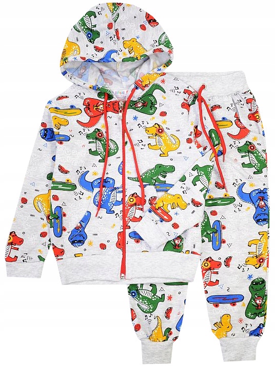 

Dres Komplet Bluza Zamek dino Music 5-6 J145G
