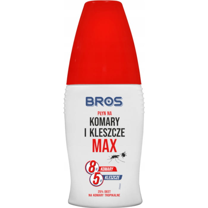 

Bros Płyn Na Komary I Kleszcze Max Deet 30% 50ml