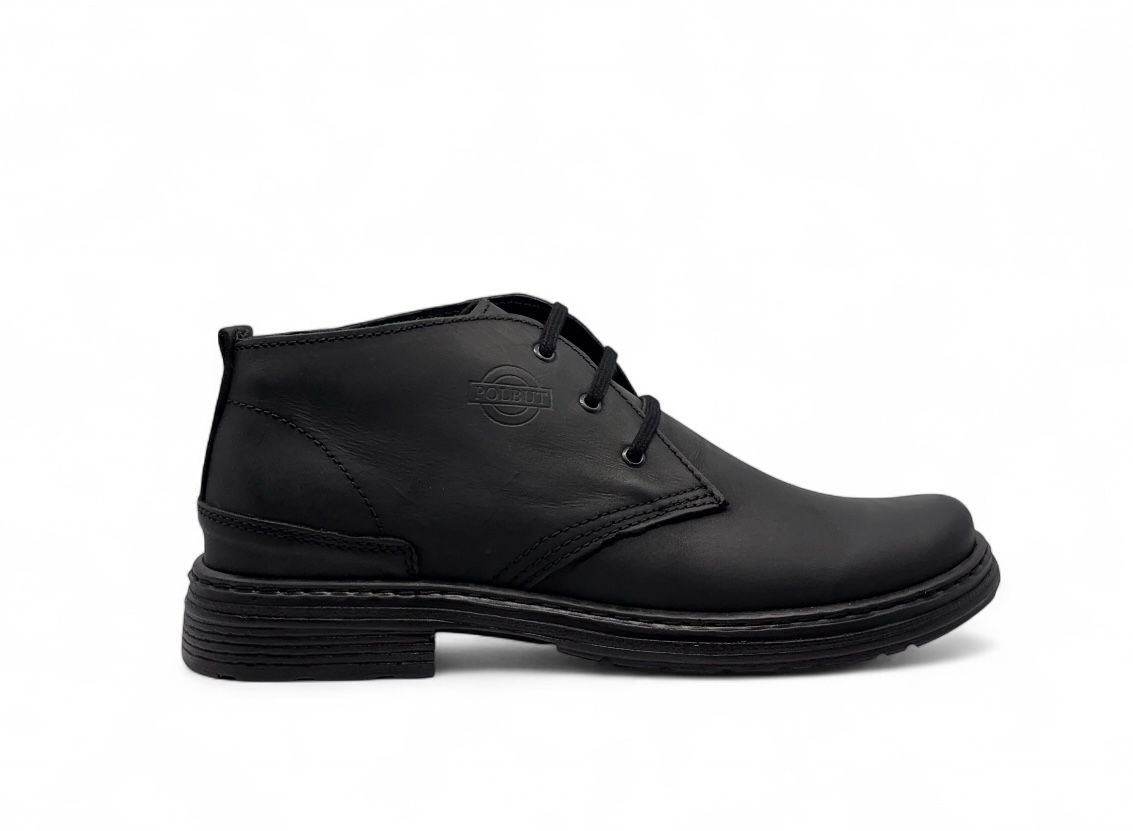 Pánské polobotky Polbut z přírodní kůže, velikost 43