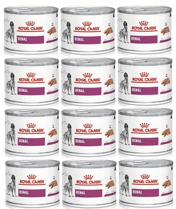 Royal Canin Renal 12 x 200g Puszka niewydolność nerek