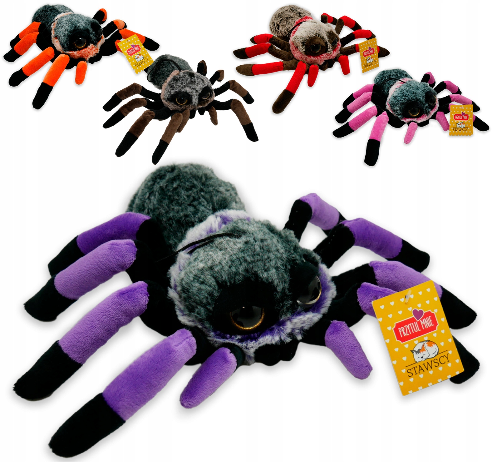 

Pluszowy Pająk Maskotka pluszak Przytulanka 22cm