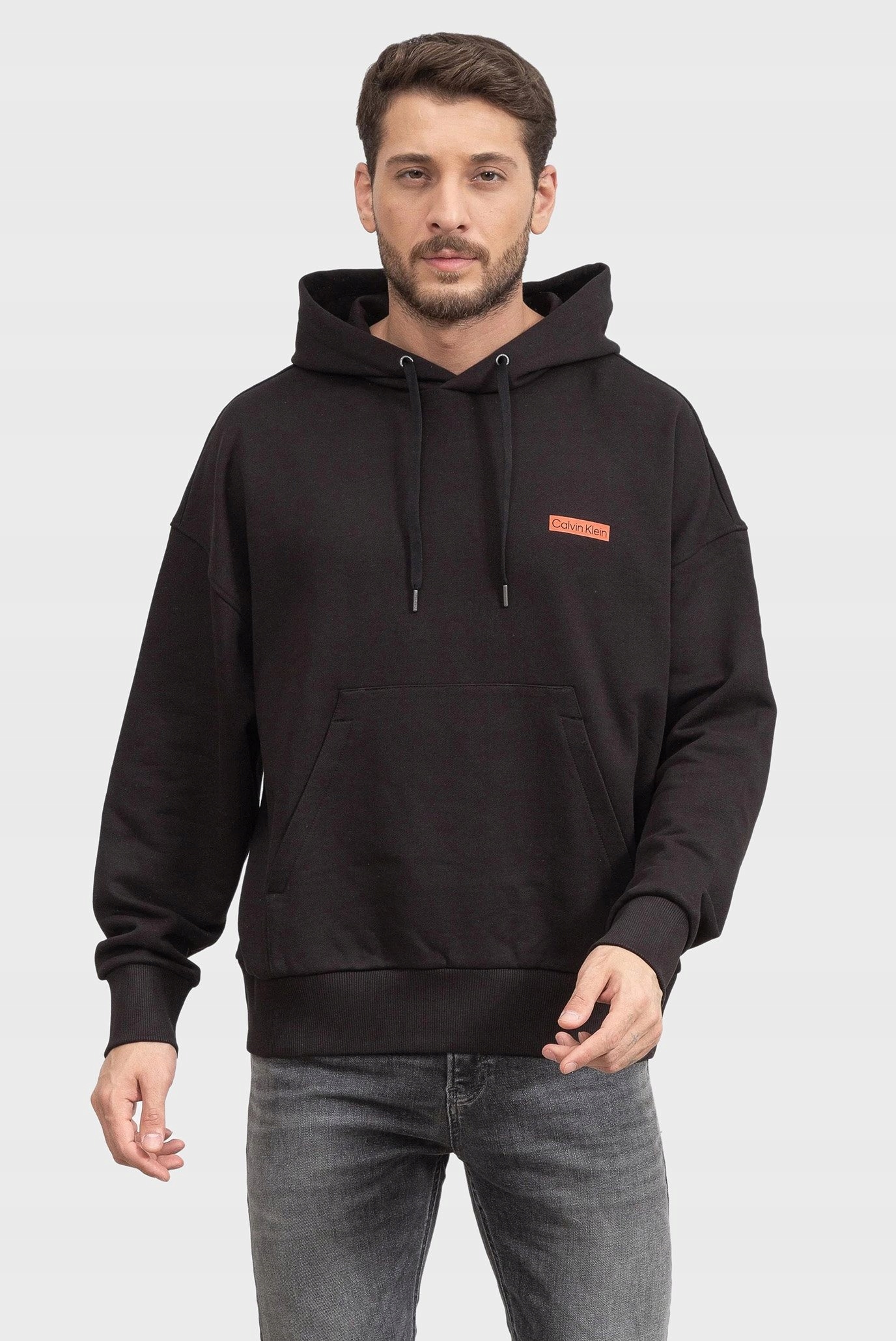 Calvin Klein V Pánská Mikina Photo Back Print K10K111509 R XL