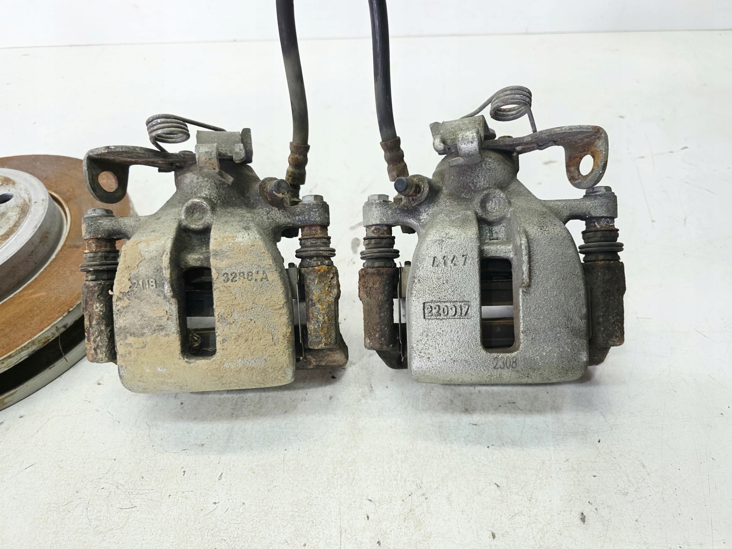 caliper calipers brake left +++ right rear part AUDI A4 B6 B7 288 MM KOMPLET
