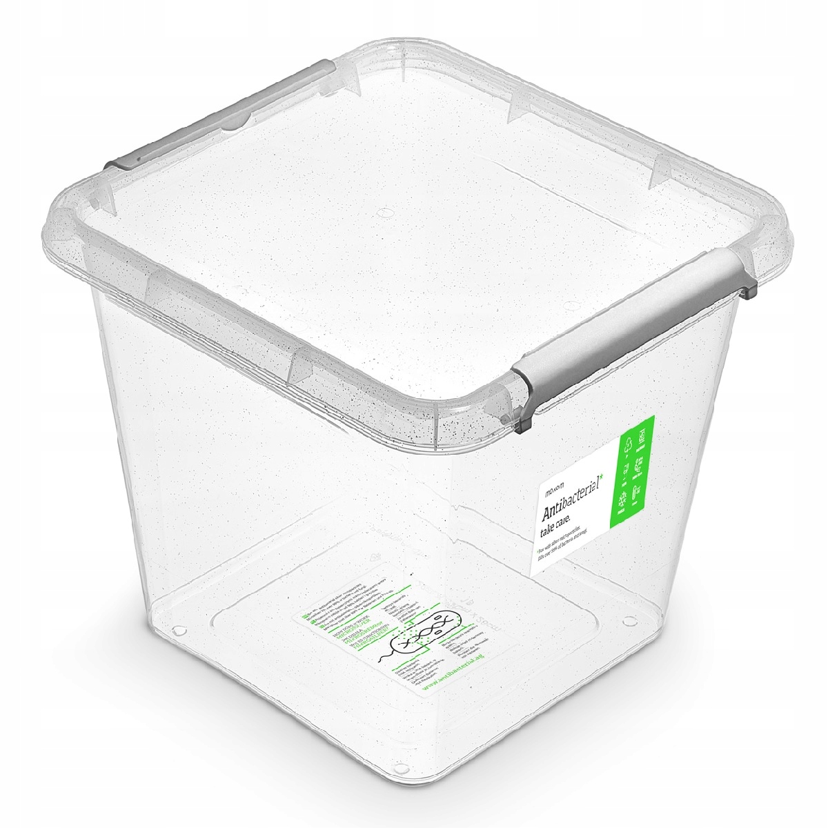 

Pudełko Box Pojemnik Antybakteryjny +srebro 13L