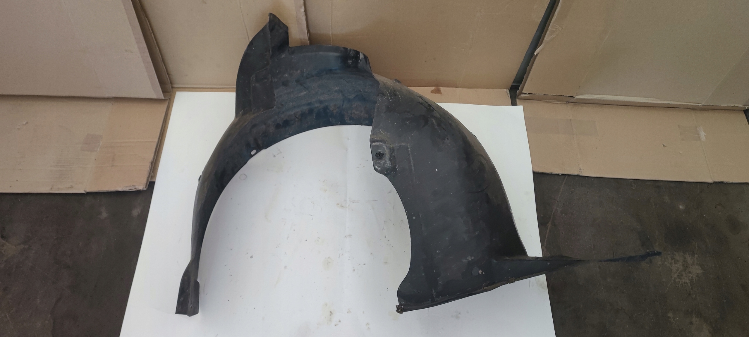 VW POLO 9N LIFT FL 05-09r. mudguard front front left original