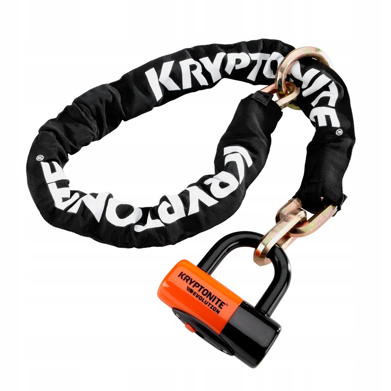 Řetězové Zapínání Kryptonite New York 1213 Cinch Ring Chain 1,2 CM X 130 CM