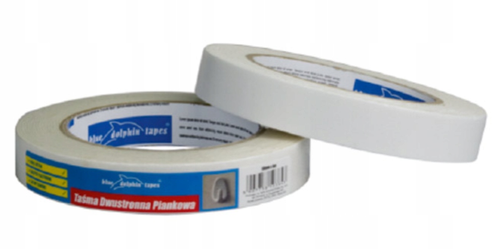

Taśma dwustronna piankowa Blue Dolphin 19mm x 5m