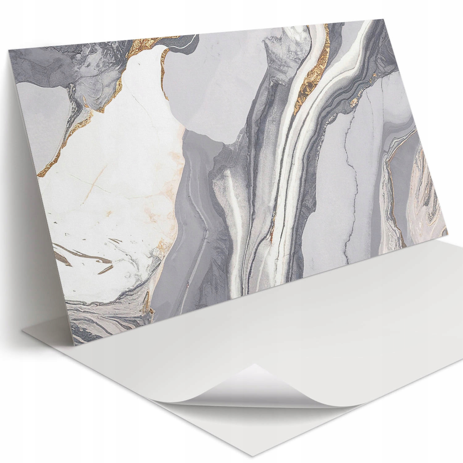 Vinylový panel Samolepicí Žilky v dynamických tvarech 100 x 50 cm
