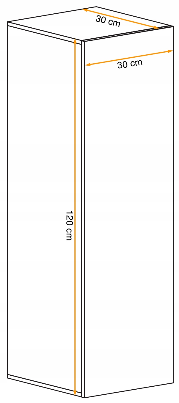 WITRYNA WISZĄCA SWAP 120CM W.POŁYSK PVC GG Marka ASM
