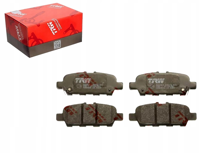 Brzdové Destičky Nissan Zadní Qashqai Trw Asistent Kolize #34