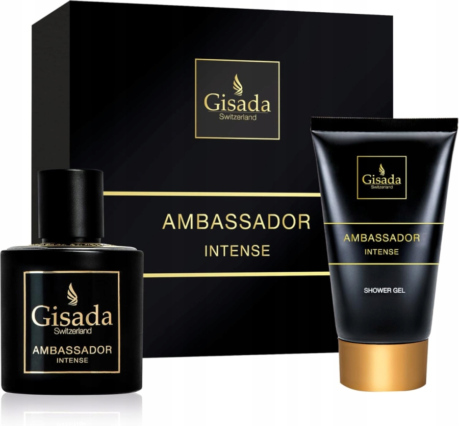 Zestaw Gisada Ambassador Intense Woda Perfumowana 50ml Żel 100ml