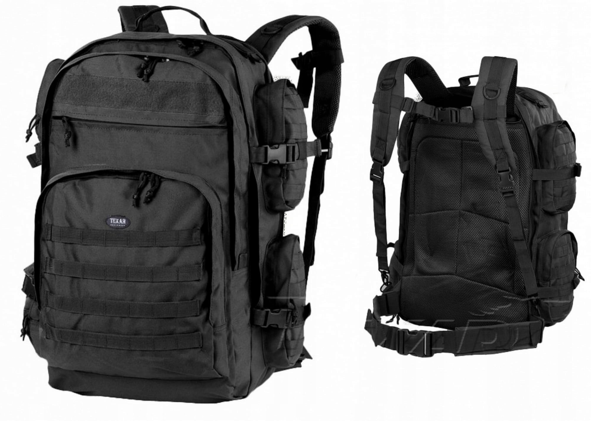 

Texar plecak wojskowy Grizzly 65L czarny Taktyczny