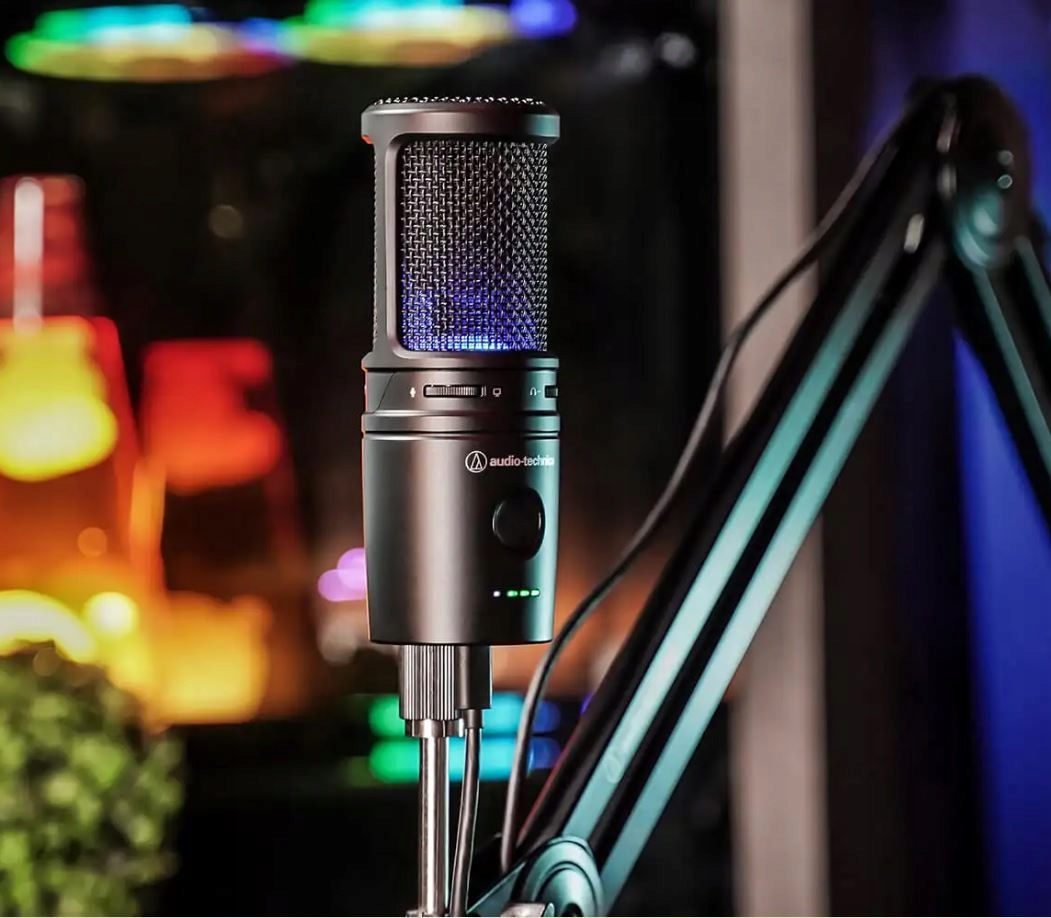 Audio-Technica AT2020USB-XP mikrofon pojemnościowy USB do podcastu + statyw Zastosowanie studyjny