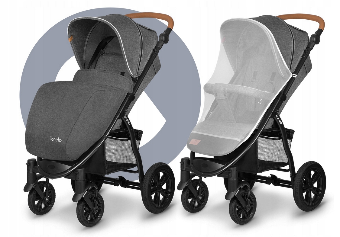 Wózek spacerowy SPACERÓWKA do 22 kg REGULOWANA RĄCZKA Lionelo Annet Tour Waga wózka 13 kg