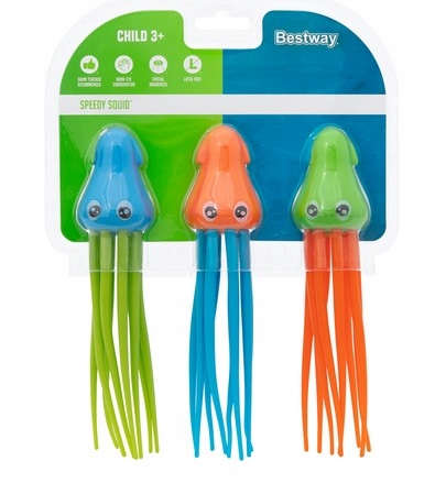 OŚMIORNICZKI PAŁECZKI PATYCZKI do NAUKI NURKOWANIA 3szt * BESTWAY 26031 EAN (GTIN) 6917182310183