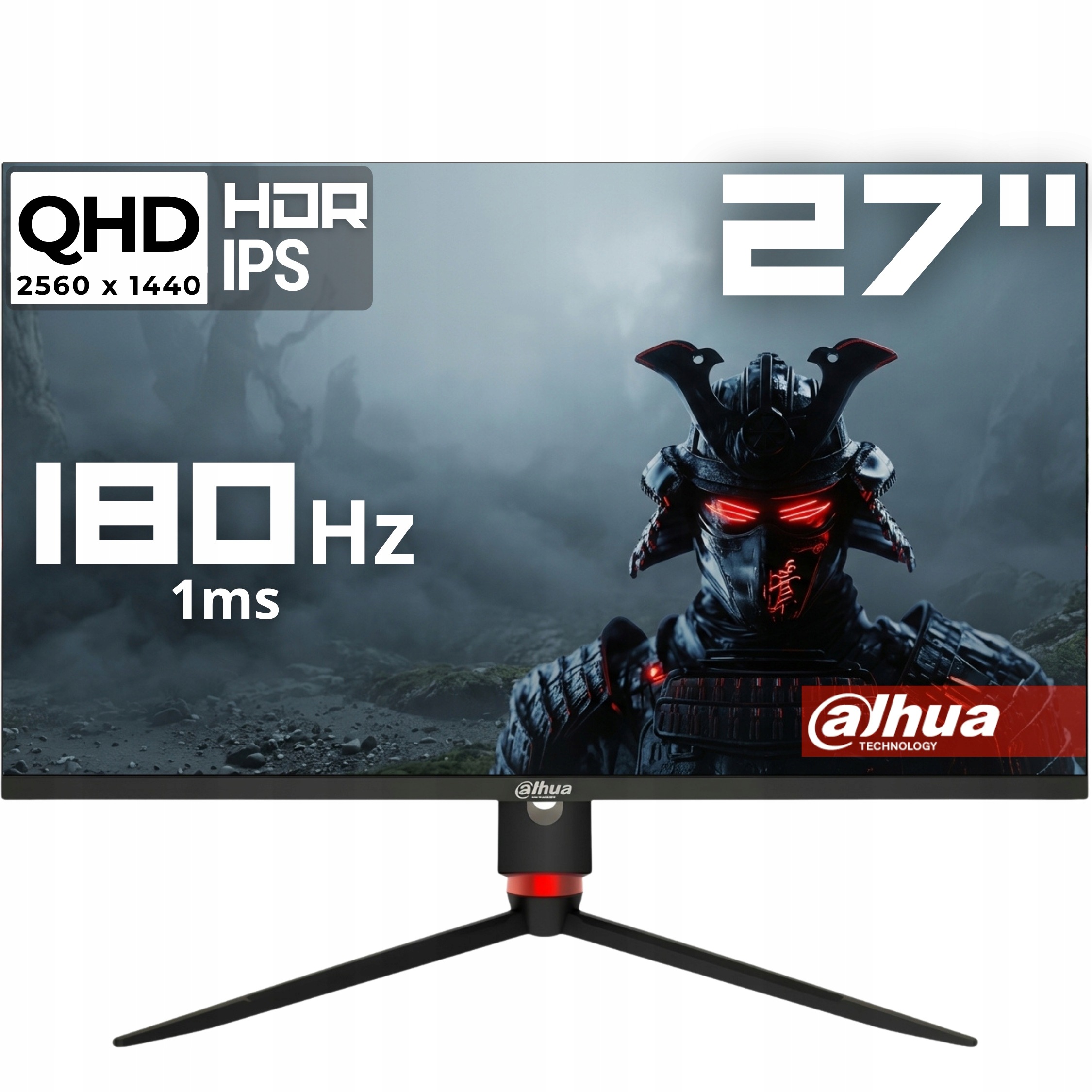 Herní monitor 27 Cali 2K 180HZ 1MS Qhd Ips Hdr Bezrámečkový s reproduktory