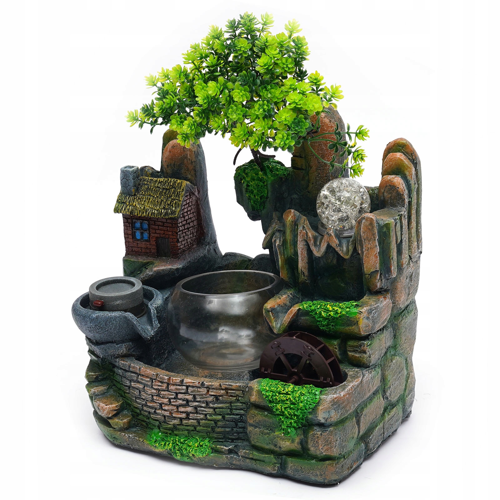 LED Domowa fontanna dekoracyjna Drzewo+AKWARIUM Producent inna