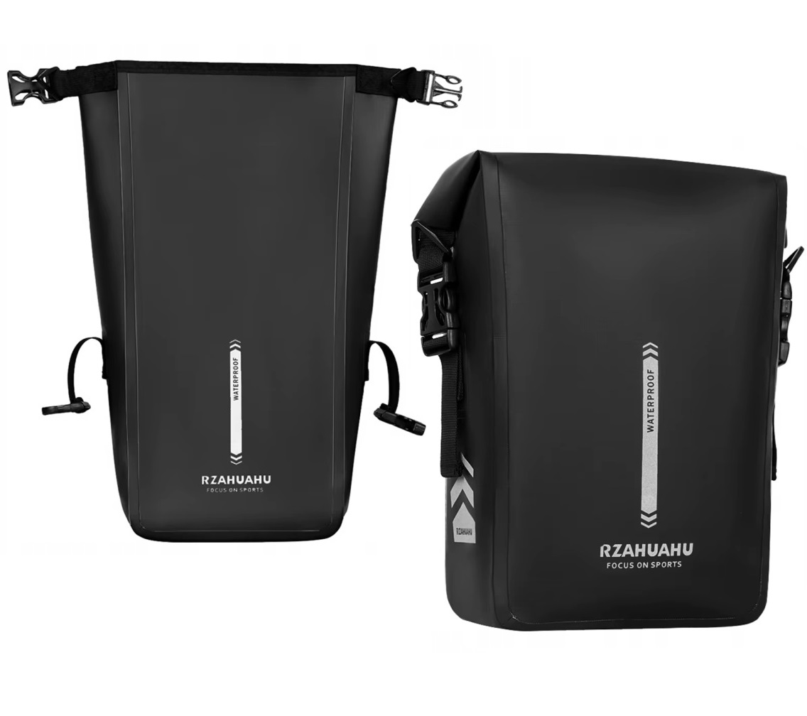 Taška na kolo 6L Voděodolná brašna na Vidličku a Zavazadlový Prostor ZR107