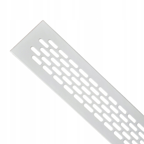 

Kratka wentylacyjna meblowa 60 x 245 mm Biała
