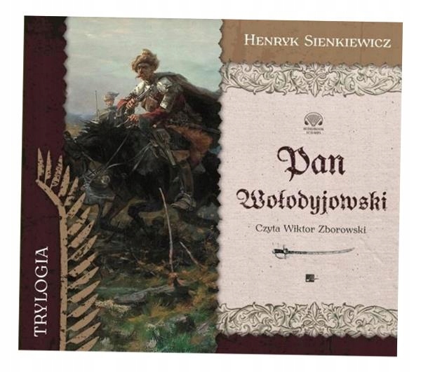PAN WOŁODYJOWSKI AUDIOBOOK, HENRYK SIENKIEWICZ