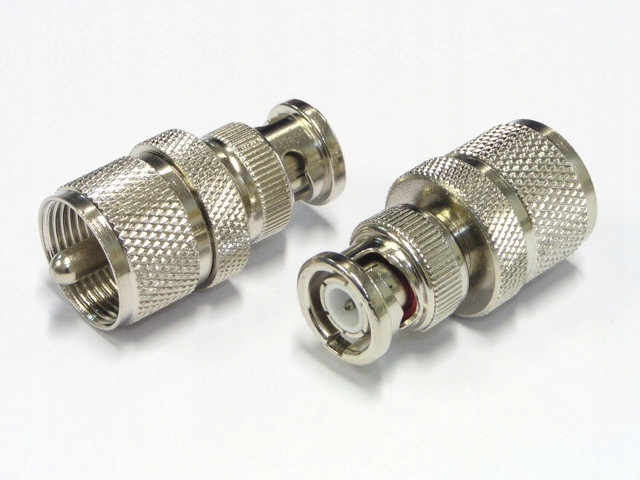 Adapter przejście wtyk Bnc wtyk Uhf (UC1)