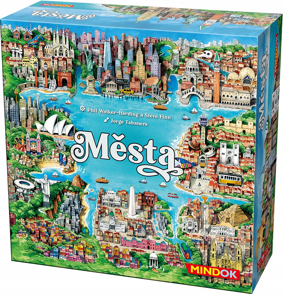 Mindok Města deskovýá hra