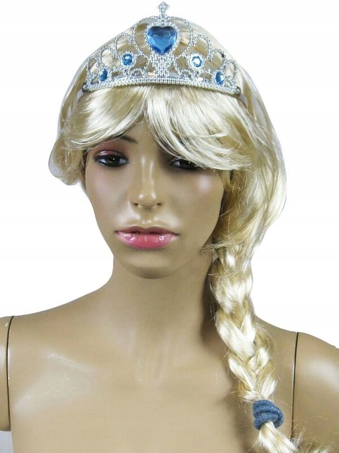 

Peruka Blond Włosy Blondynka Frozen Elsa