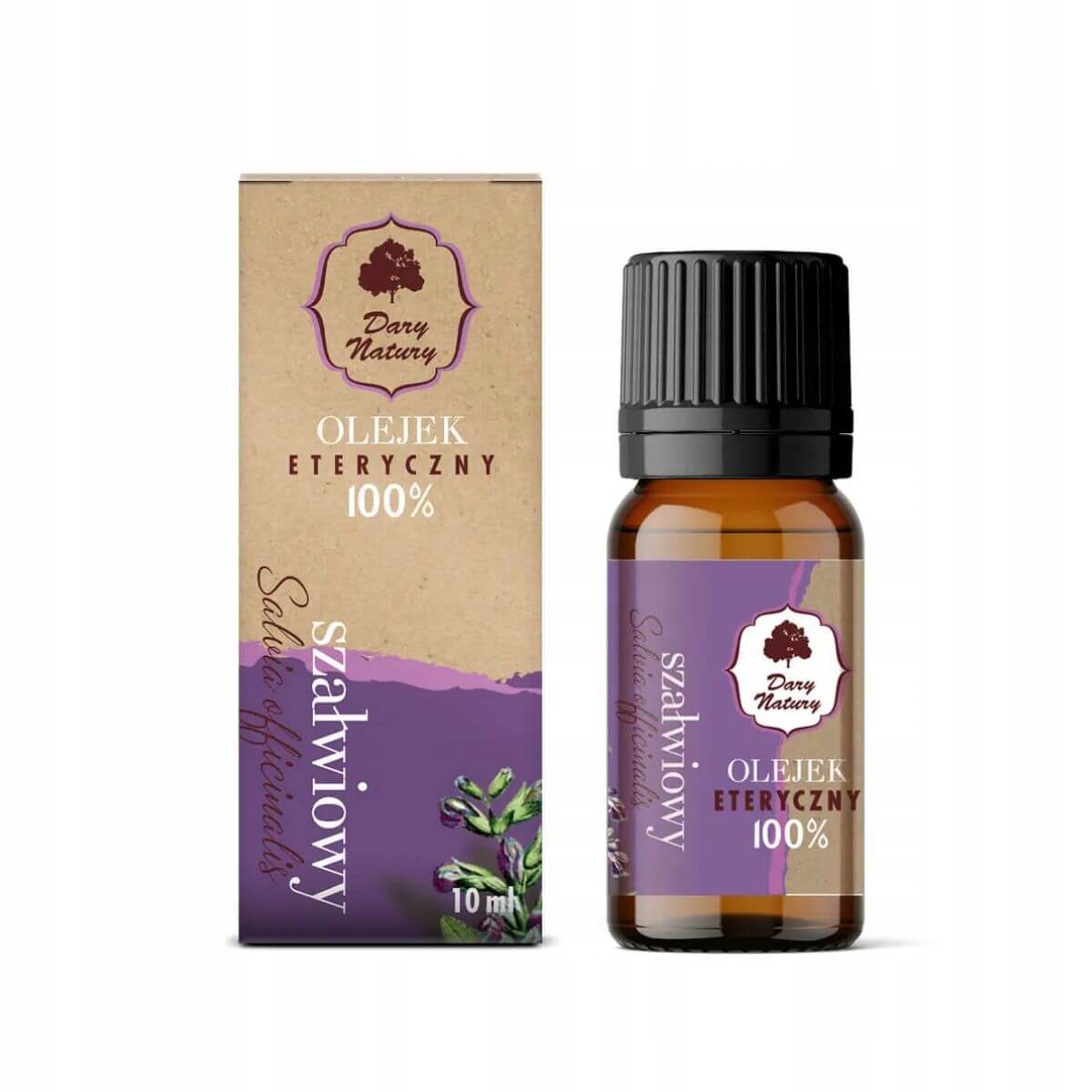Dary Natury Olejek Eteryczny Szałwiowy 100% 10 ml