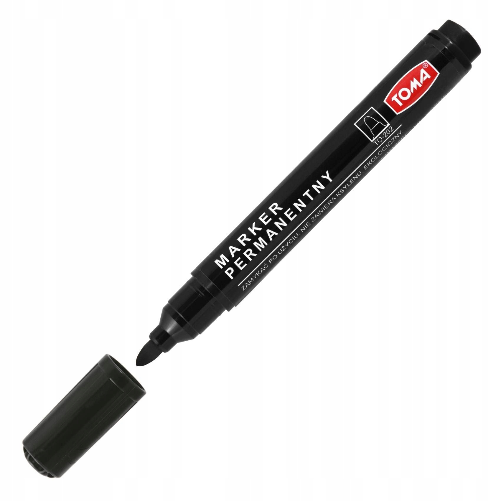 

Marker permanentny Toma TO-202 czarny