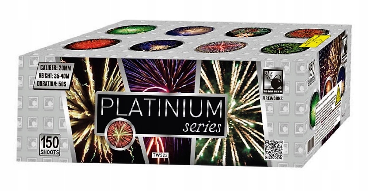 

Wyrzutnia Fajerwerków Platinium Series 150st TW522