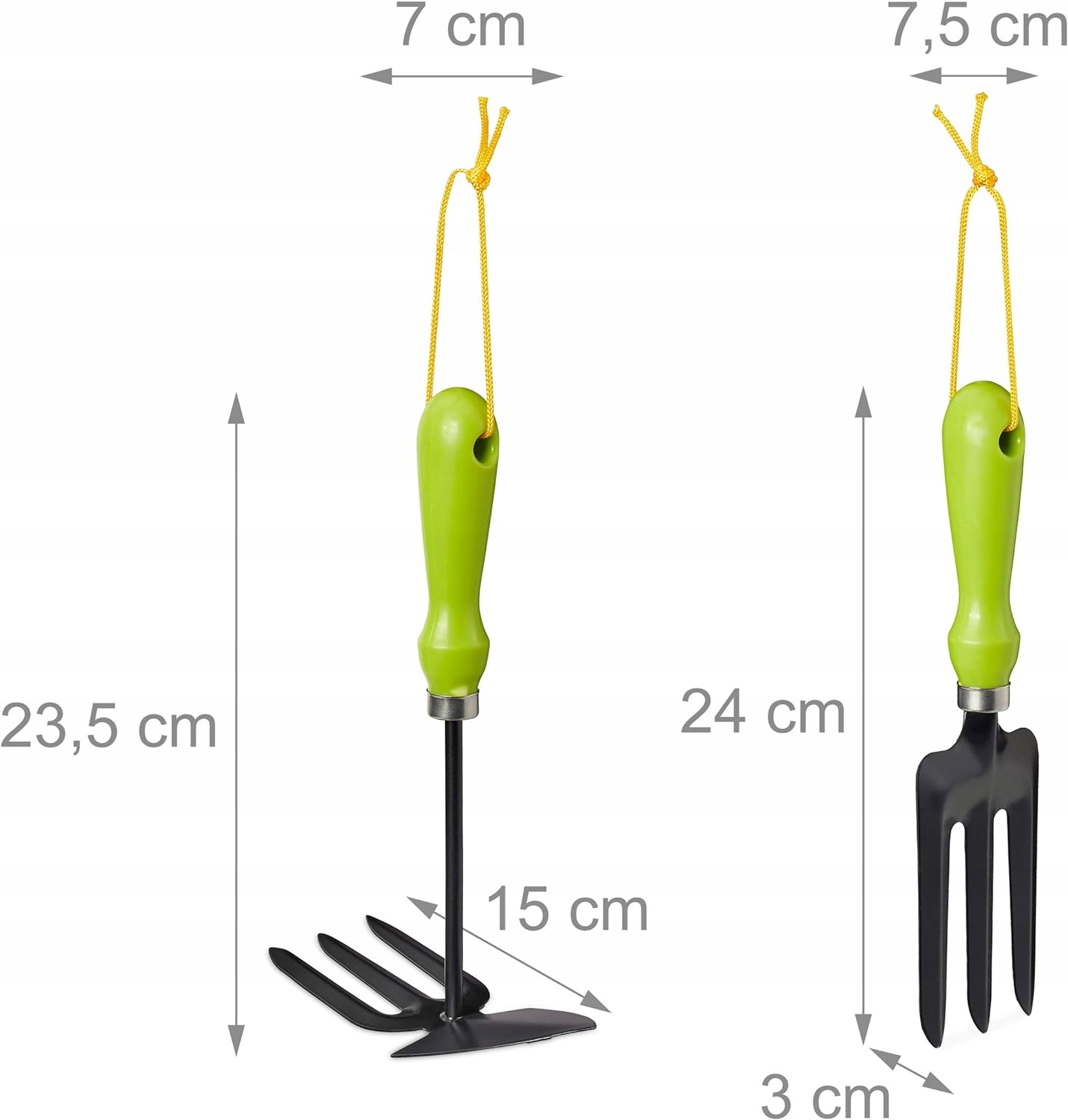 ZESTAW NARZĘDZI OGRODOWYCH DO PIELĘGNACJI PIELENIA OGRÓDKA KWIATÓW WIOSNA Marka Relaxdays