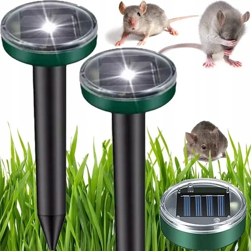 

2x Mocny Odstraszacz Solarny Kretów Nornice Krety