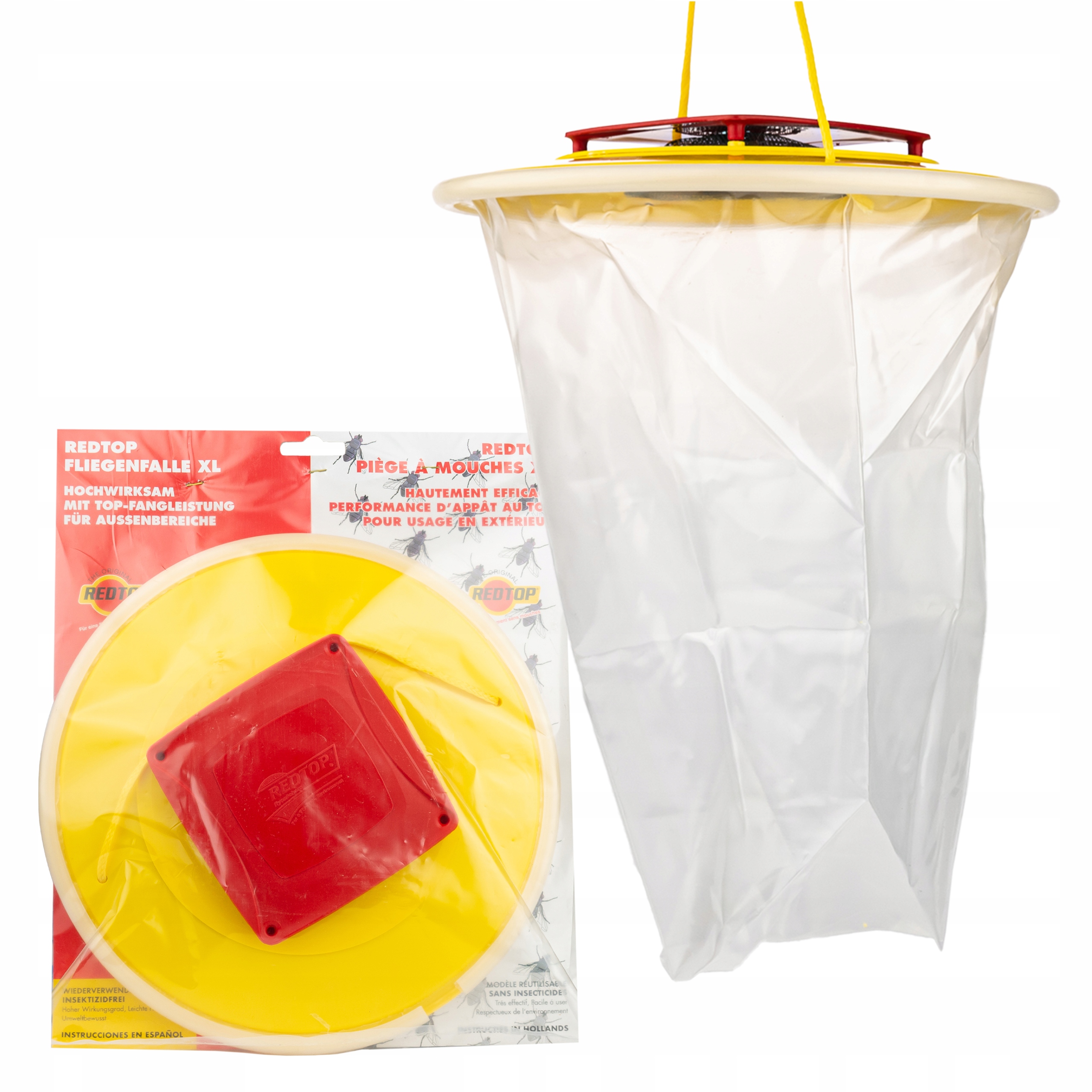 

Redtop Giant 8L pułapka na muchy gotowa do użycia!
