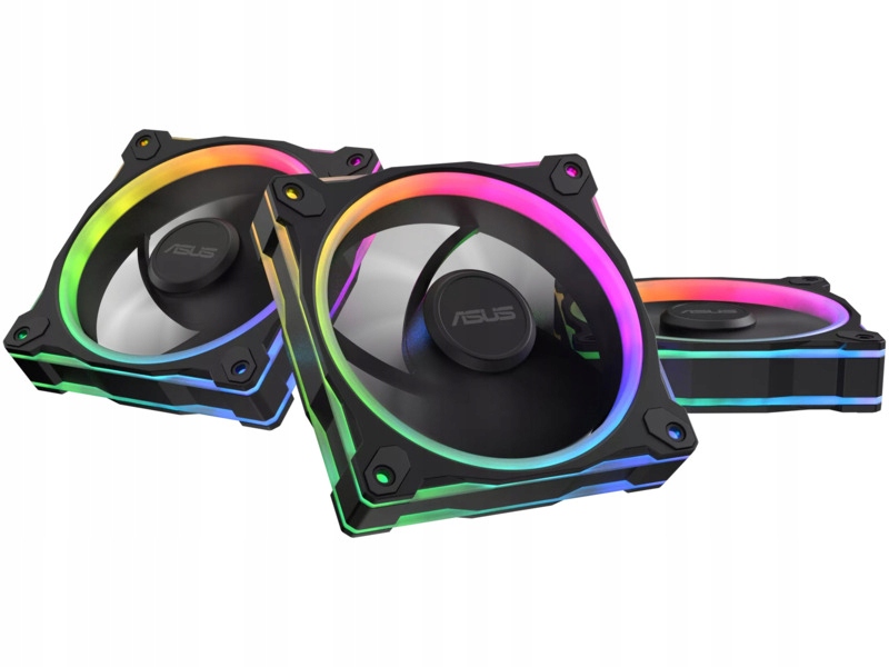 Wentylator Asus Prime MR120 Argb Czarny (3 szt.)
