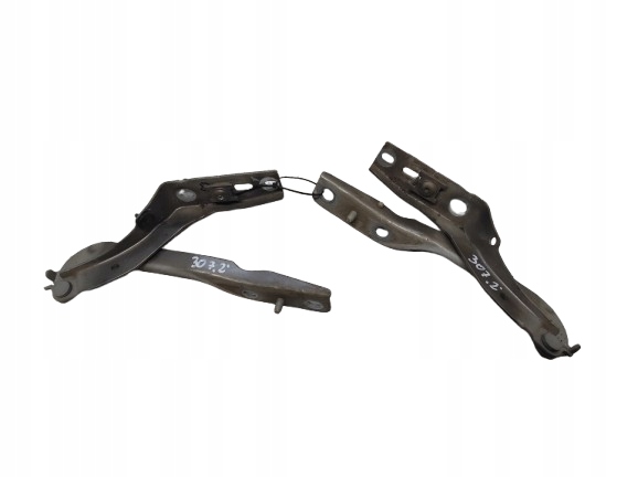 PEUGEOT 307 01- ZAWIASY MASKI PRAWY LEWY