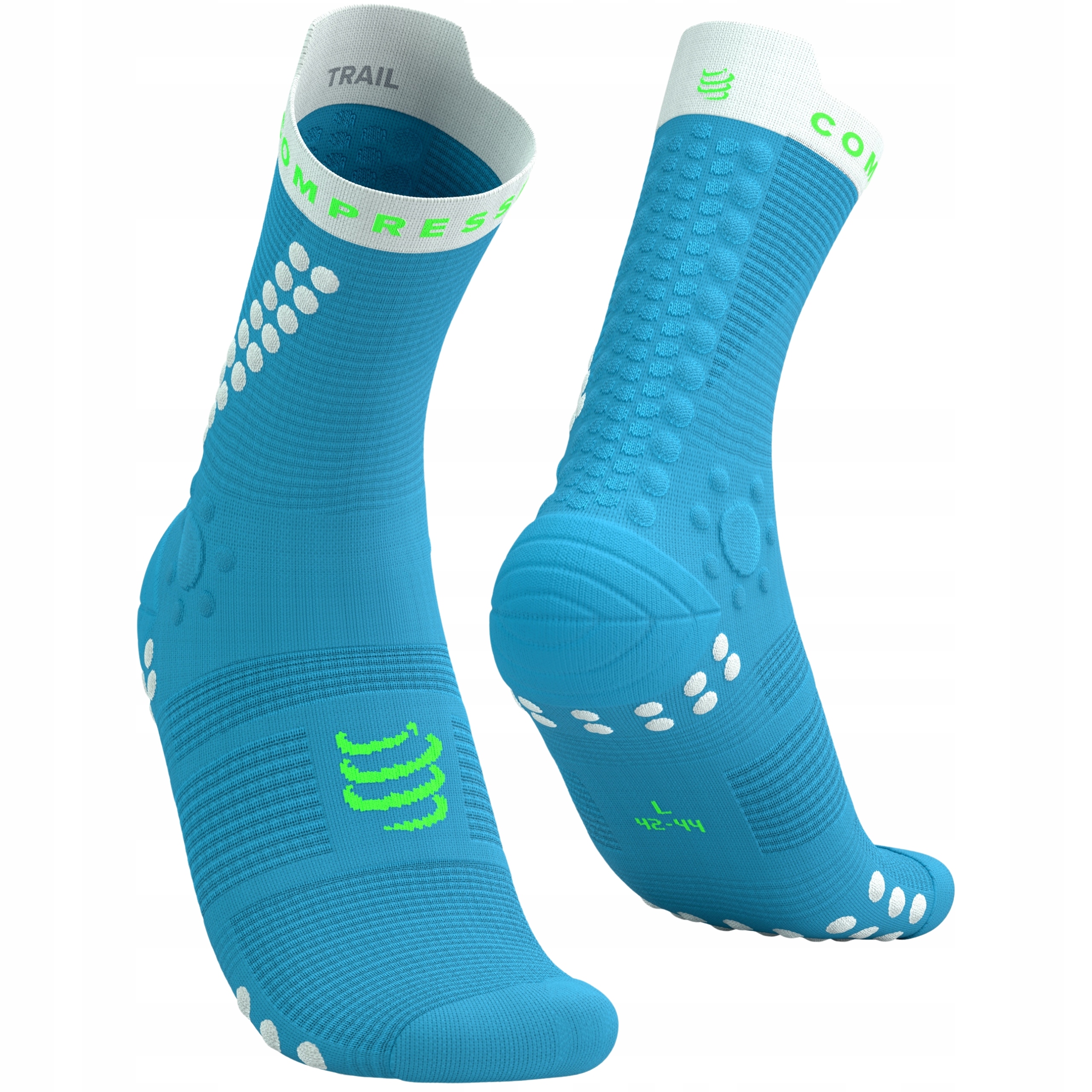 Skarpetki do Biegania 42-44 Compressport Trailowe Proracing Socks V4 Trail