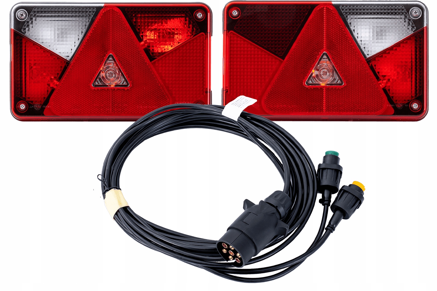 Zadní Světla Aspock Multipoint V Sada s elektrickým svazkem Mantes 4 m 7PIN