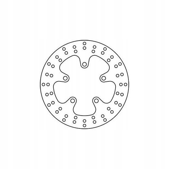 Brzdový kotúč zadný Trw MST251