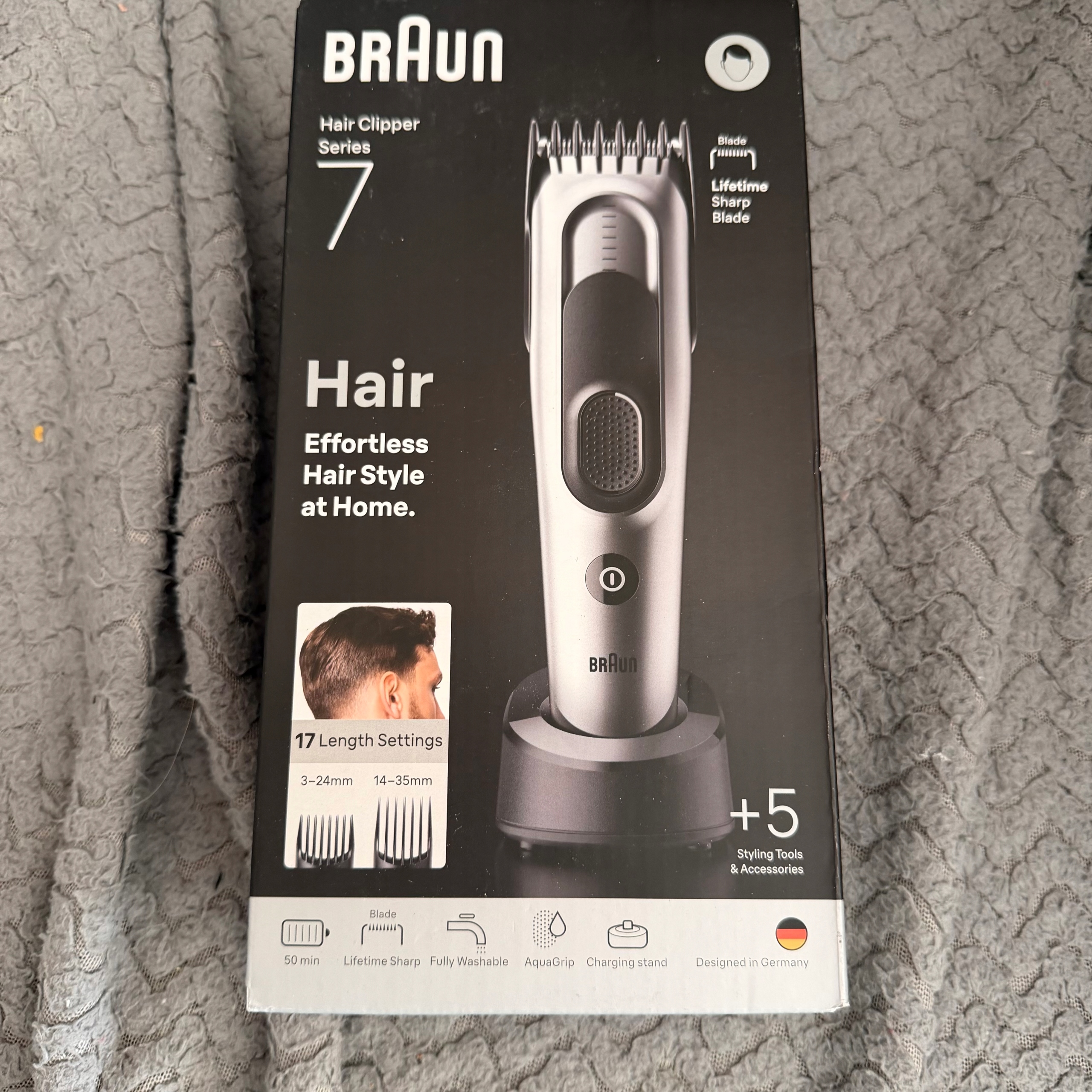 Braun Series 7 HC7590 maszynka do strzyżenia +5 przyrządów do stylizacji