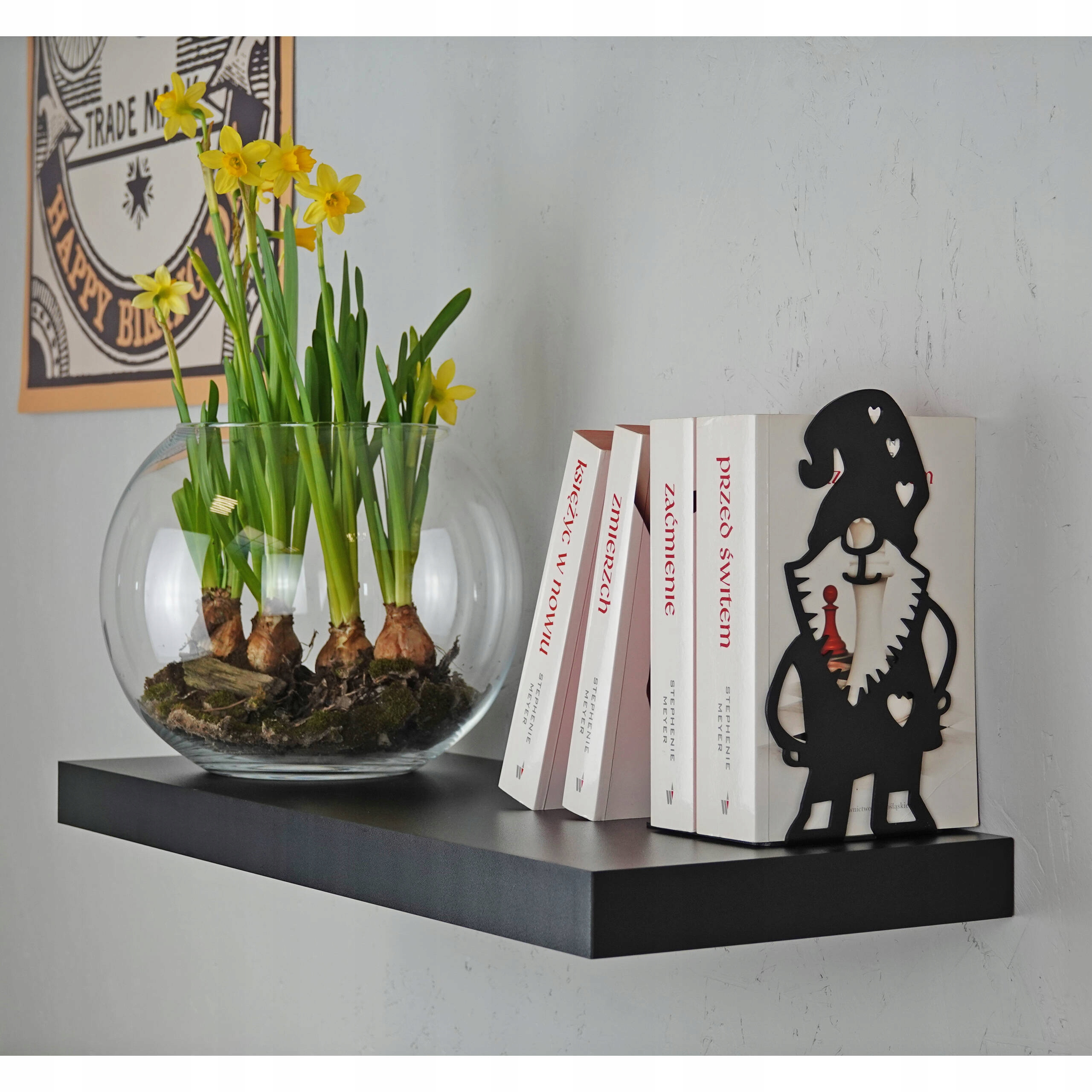 Podpórka do książek KRASNAL BIBLIOTEKA SZKOŁA DOM Stan opakowania oryginalne