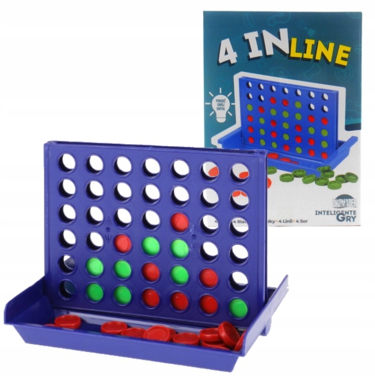 

Gra Logiczna 4 W Linii W Rzędzie Conect 4