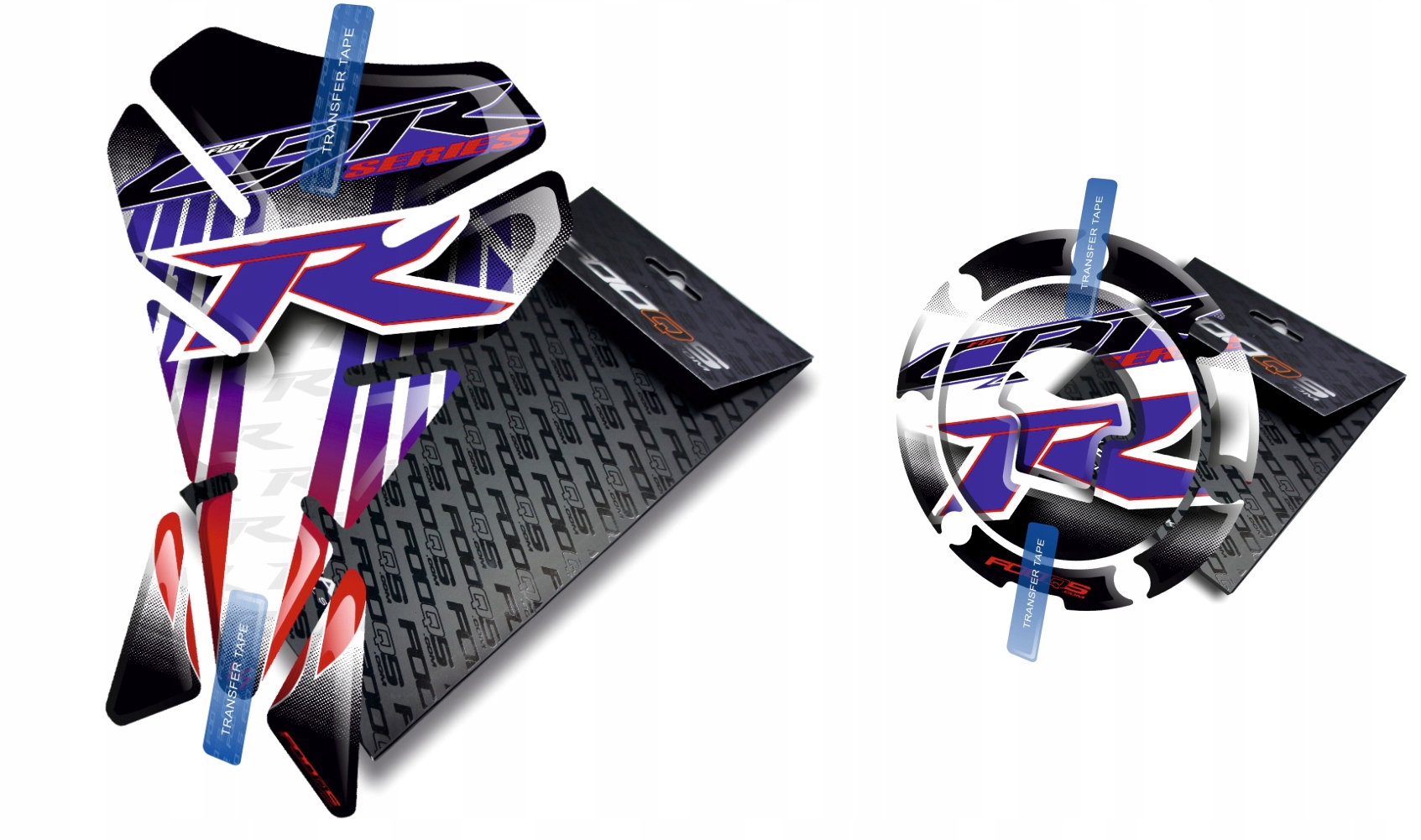 Tank-pad +cap-pad V1 od firmy Fooqs pro Honda Cbr 600 1000 Rr Starší Model Hrc