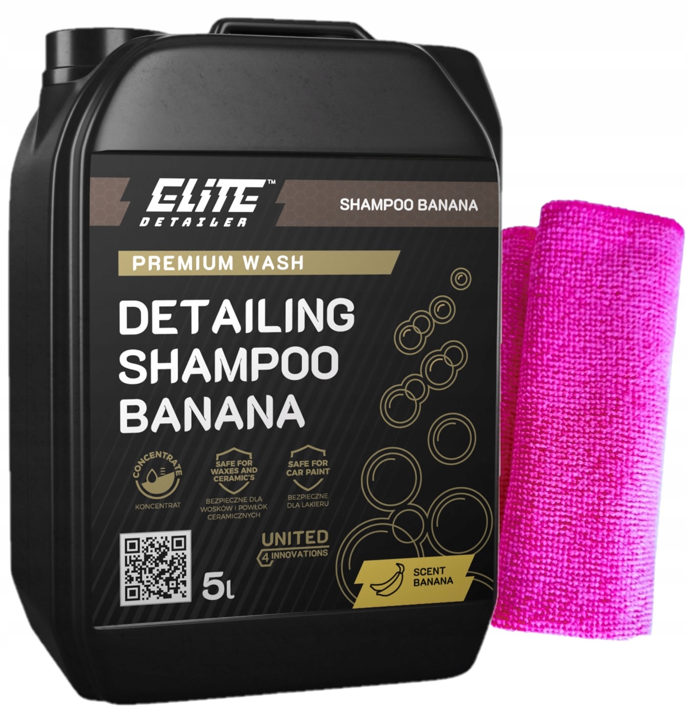 

Szampon Do Mycia Auta Detailing Shampoo Banana 5L