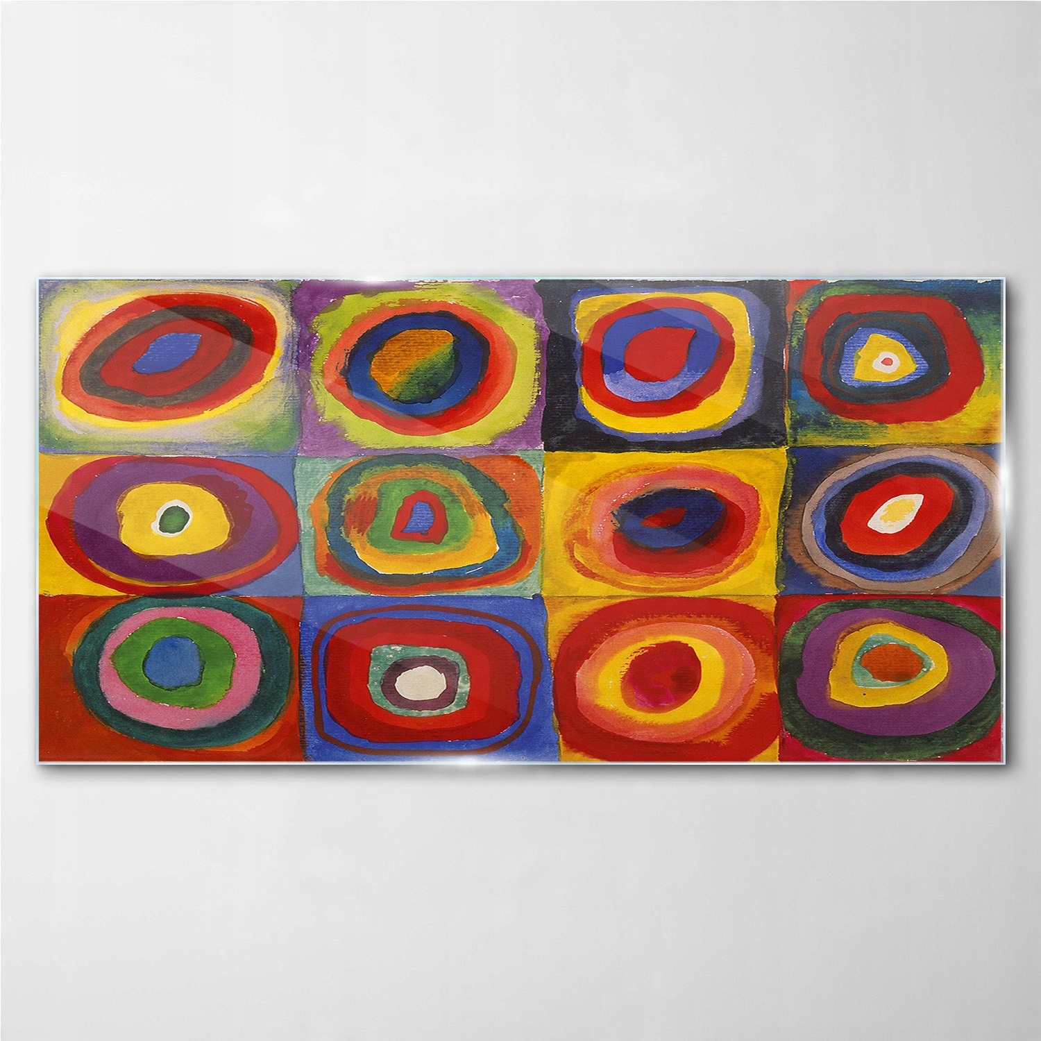 

Obraz szklany Kandinsky wielokolorowy obraz 100x50