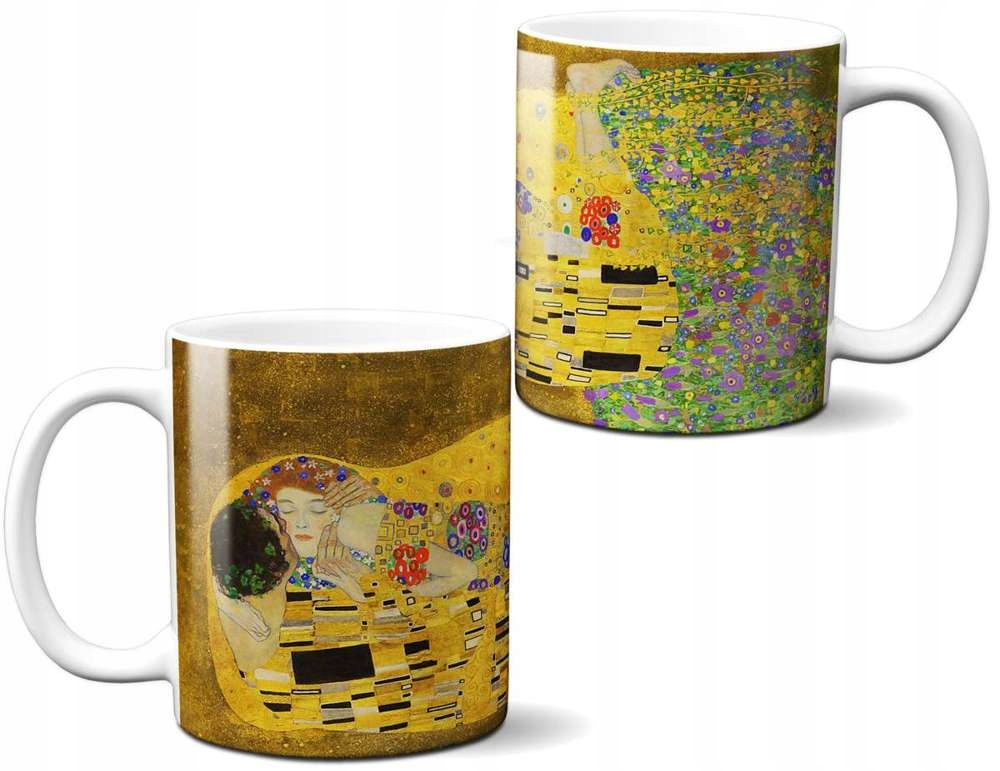 

Kubek Gustav Klimt Pocałunek +imię