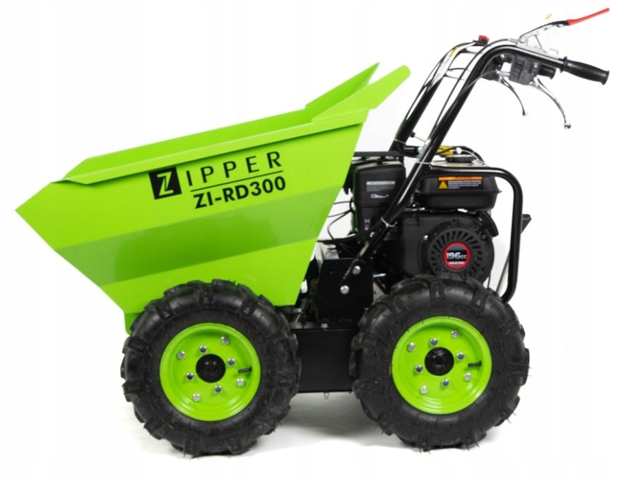 MINIWYWROTKA WOZIDŁO BUDOWLANE 4x4 TACZKA 300 kg Pojemność 300 l