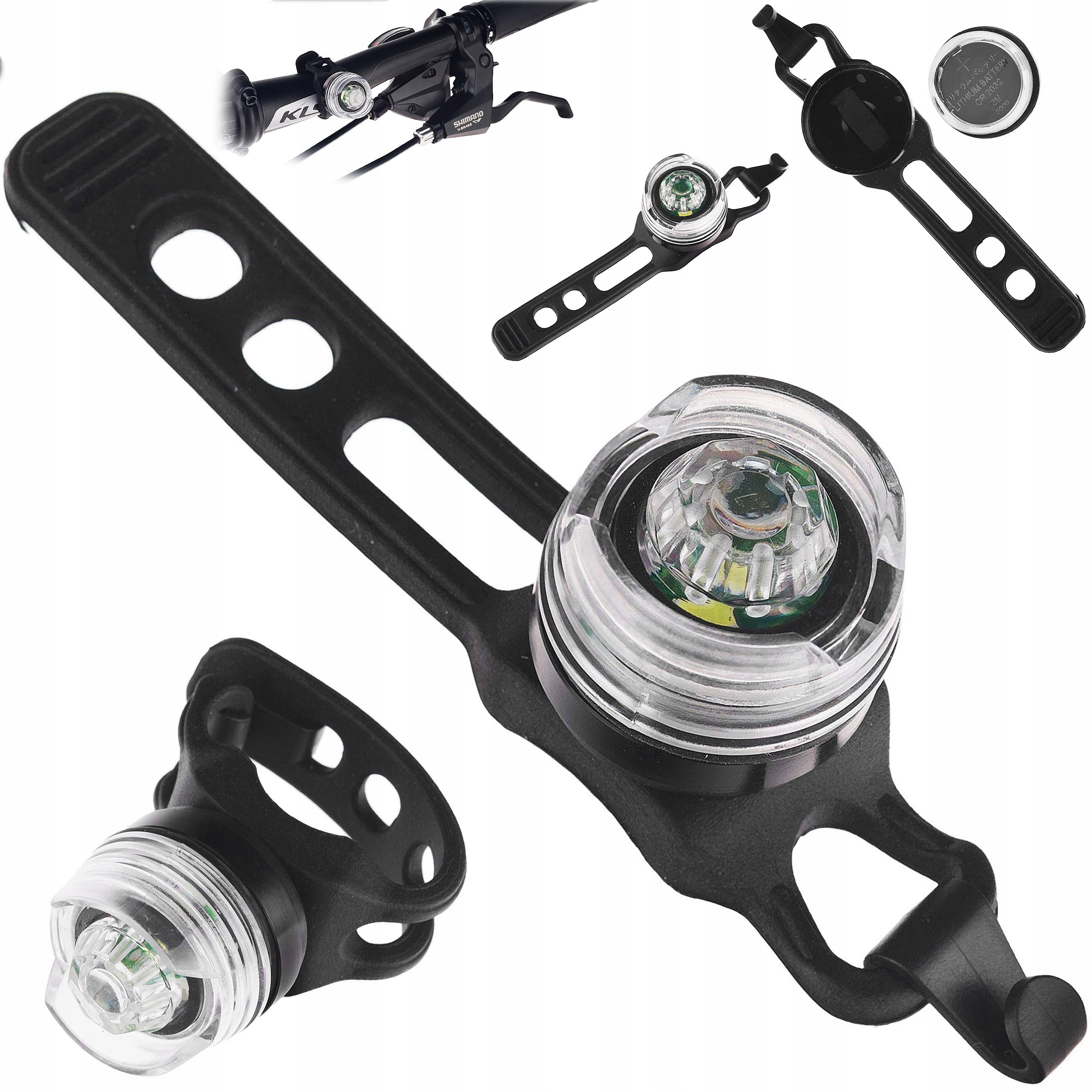 

Lampa przednia bateryjna Mini 1LED, 2unkcje TL5417