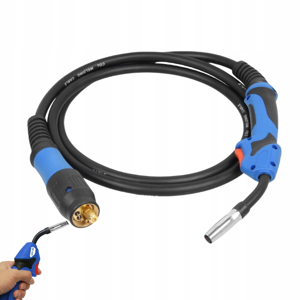 Svařovací Držák Pro Migomat Mig Mag Euro Konektor MB15 3 m Migomat